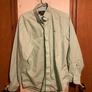 VINEYARD VINES CASUAL BUTTON DOWN SHIRT MINT GREEN